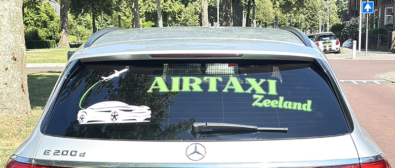 vervoer naar het vliegveld